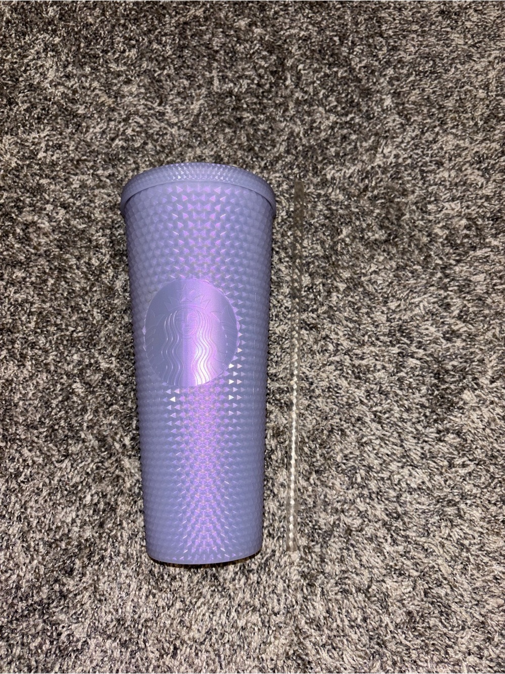 Starbucks Pearlescent Lavender Studded Cold Cup